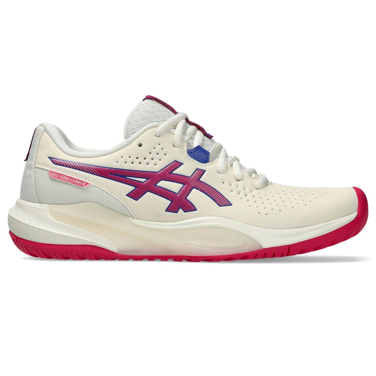 Asics Women's Gel-Challenger 15 Tennis Shoes - Cream/Bright Rose