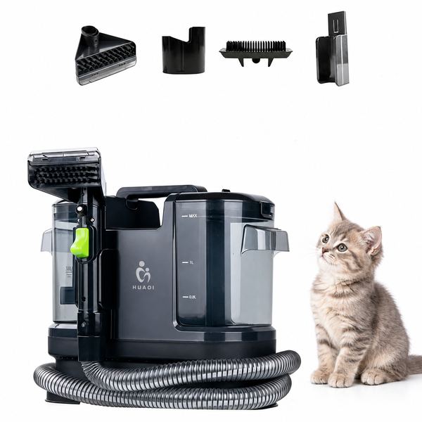 3-in-1 Wet/Dry Vacuum Cleaner and Stain Remover HUAOI| Ideal for homes, pet
