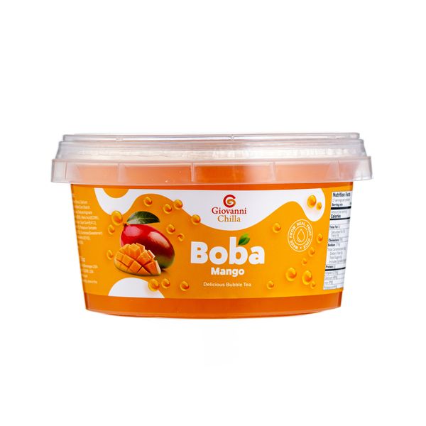 500g Mango Popping Boba Bubble Tea Tapioca Pearls -Desserts &amp; Drinks,Fruity