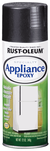 Rust-Oleum Specialty Appliance Spray Black 340g