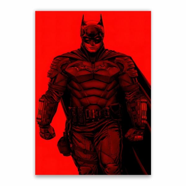 Batman Red Poster - A1