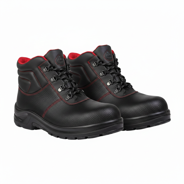 Induna Steel Toe Safety Boot Black Size 9 - 2 Pack