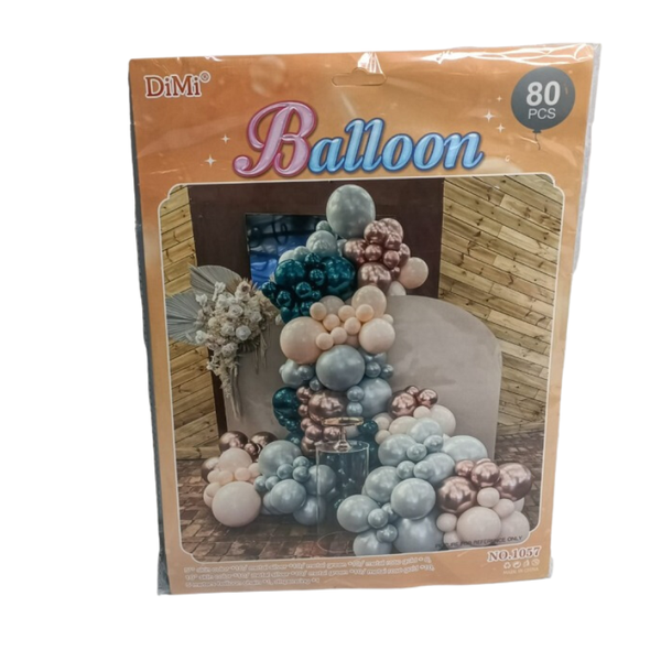 No 1057 Party Balloon 80 Piece
