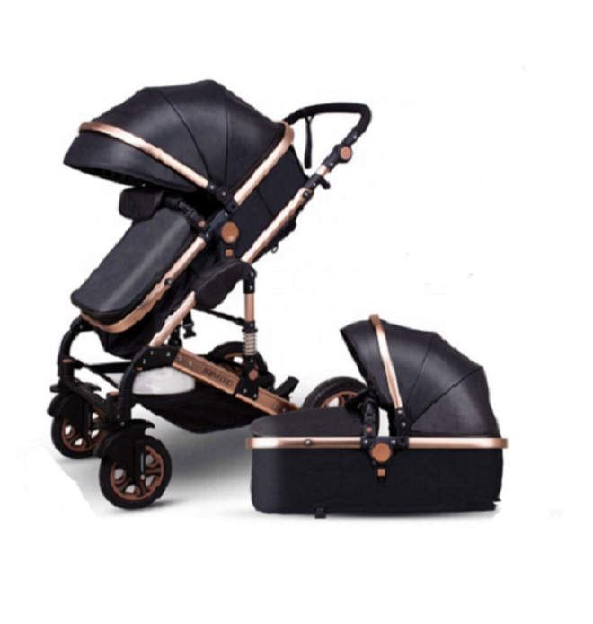 Belecoo Luxury Travel System 2 in 1 - PU Black | Shop Today. Get it ...