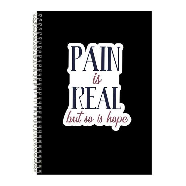 Hope A4 Notebook Spiral Lined Motivational Sayings Graphic Notepad Gift 185