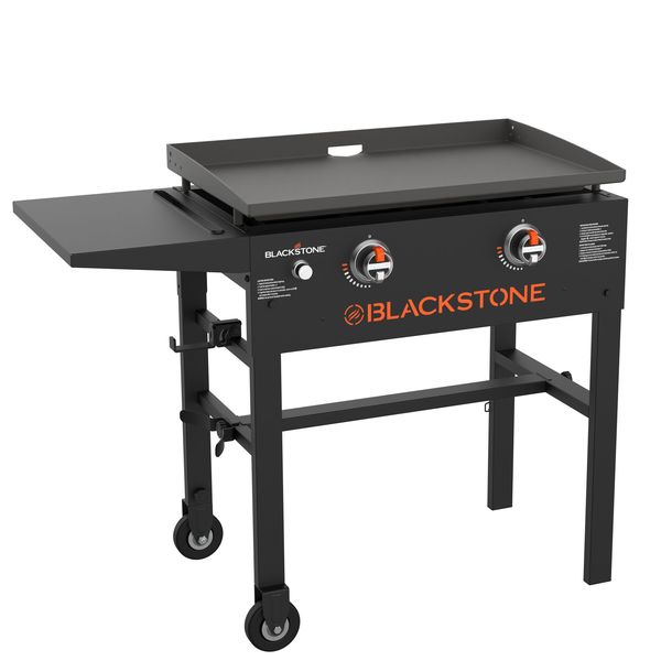 BLACKSTONE 28 Inch Flat Top Gas Griddle 2-Burner Cooking Station