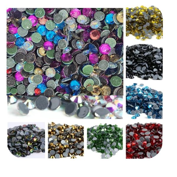 Mini Assorted Hotfix Rhinestones - 250 Piece