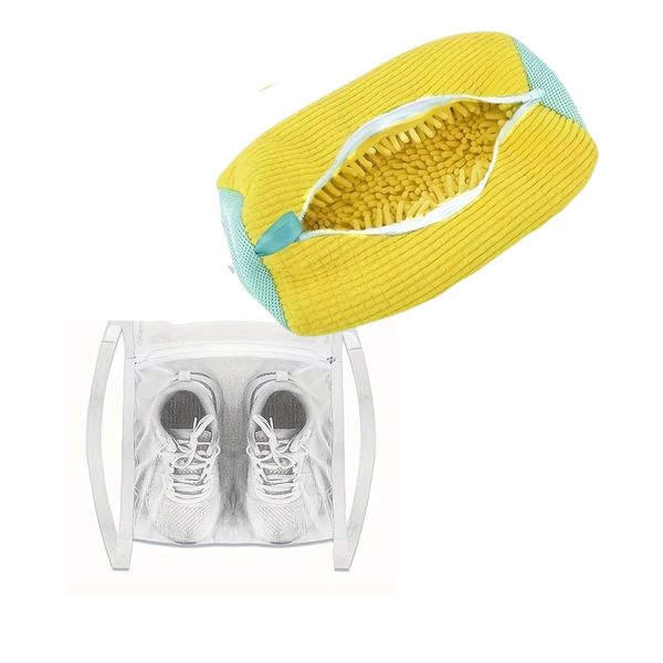 Washing Machine Shoe Washing Bag and Dryer Shoe Bag - Reusable