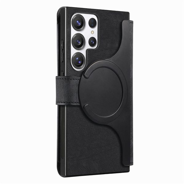 Removable Wallet Magnetic Case Compatible With Samsung Galaxy S23 FE Cover