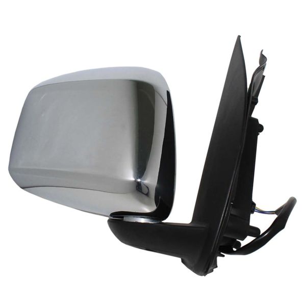 Replacement Right Electric Mirror for Nissan Navara 2006 and Newer - Chrome