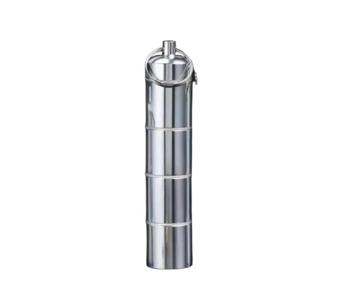 Waterproof Aluminum Pill Storage Tube with Stacked Removable Compartments