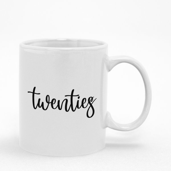 Straight Outta My Twenties Mug, 30th Birthday Coffee Cup, Gift Idea