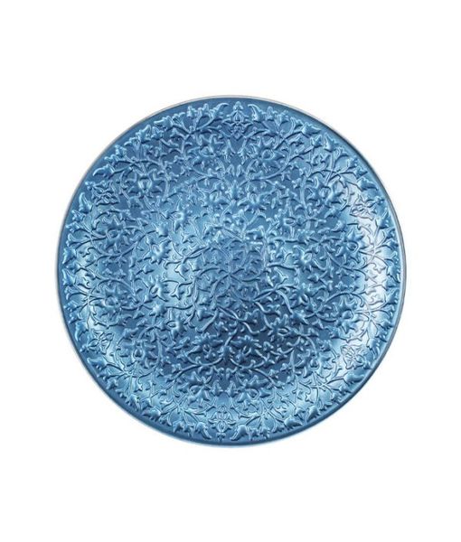 Irena Plate Shiraz 35cm Light Blue