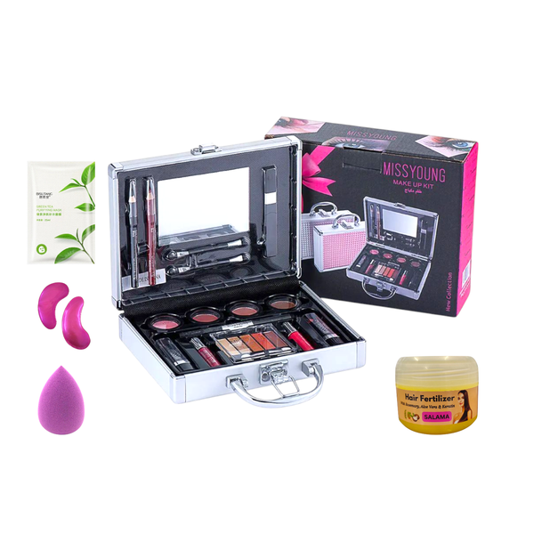 Miss Young Makeup Kit, Patch &amp; Mask With Beauty Blender &amp; Fertilizer