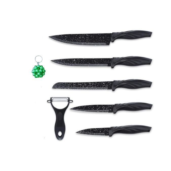 1831407 Knife Set 6 Piece SG-9200 And A Keyholder | Shop Today. Get it ...