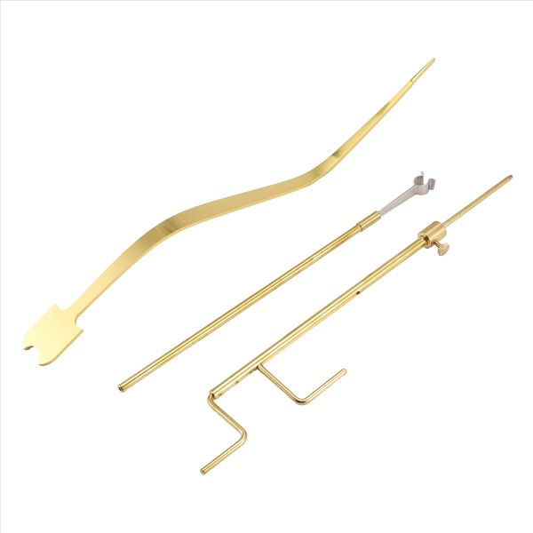 Cello Luthier Tools Kit Cello Sound Post Set Curved With Black