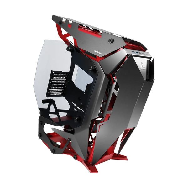 Antec Torque Mid-Tower ATX Gaming Chassis - Red/Black