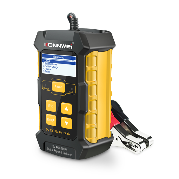 Konnwei KW510 12V Battery Tester and Charger