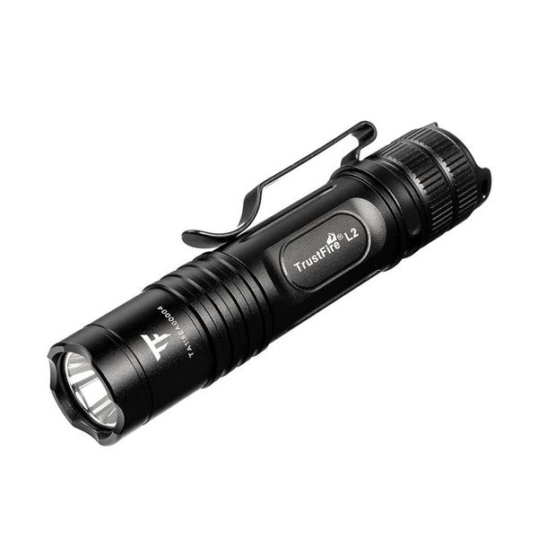 Trustfire L2, 1000 Lumen, 130m throw Kit EDC Flashlight + 14500 USB
