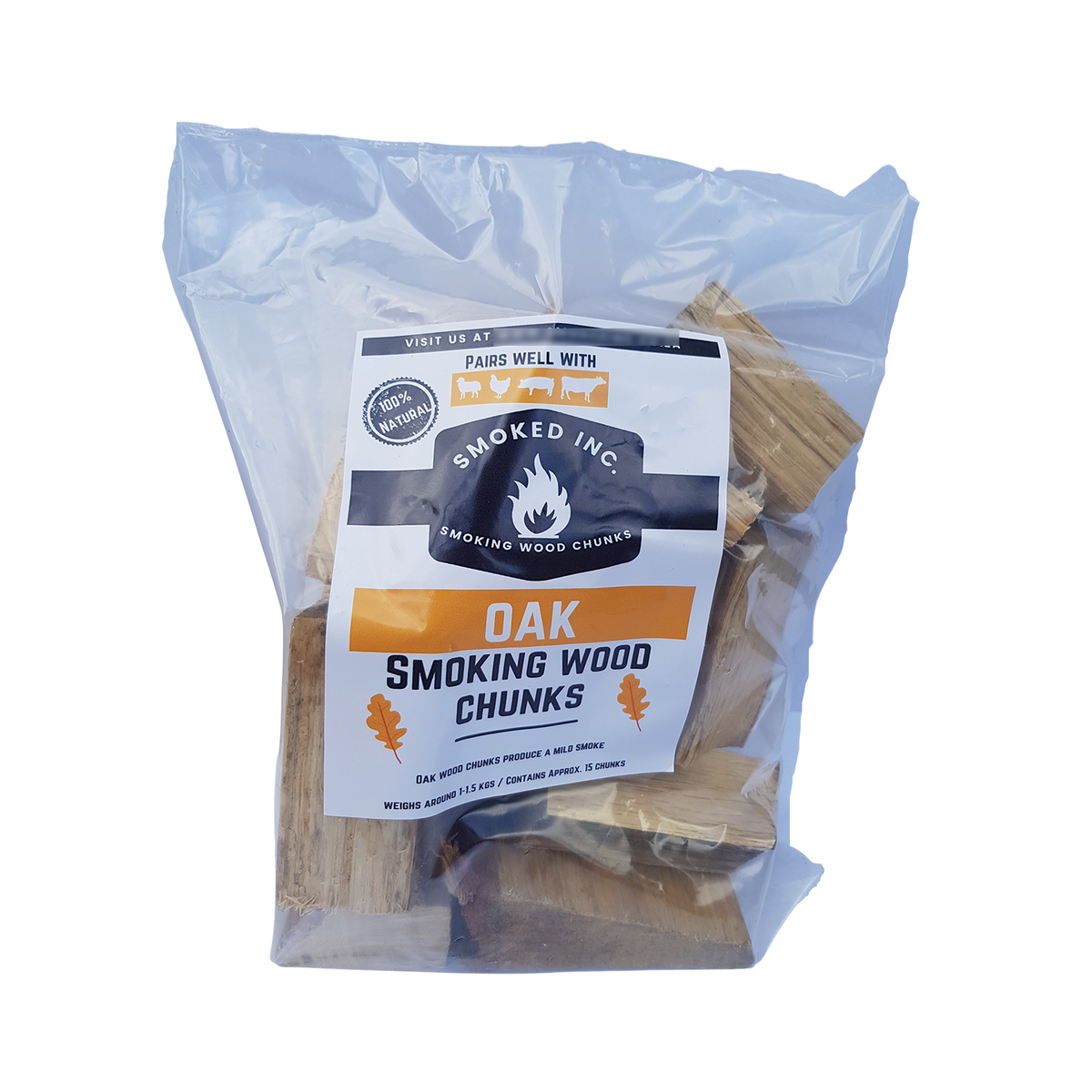 Smoked Inc. Oak Smoking Wood Chunks Shop Today. Get it Tomorrow