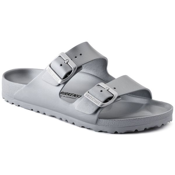 Birkenstock Ladies Arizona Metallic Silver EVA