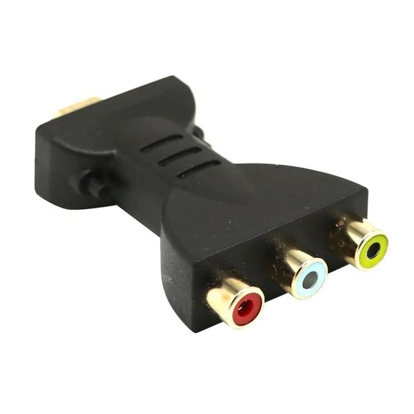 HDMI-compatible To 3 RCA Video Audio AV Adapter Portable DVD Projector