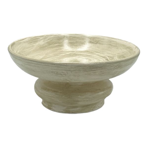 Decor Ornament AC 10 x 22cm Bowl Footed