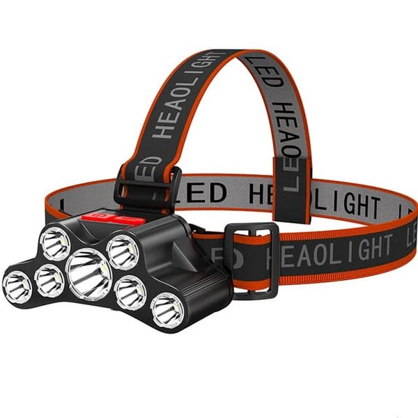 7 LED USB Rechargeable Head lamp