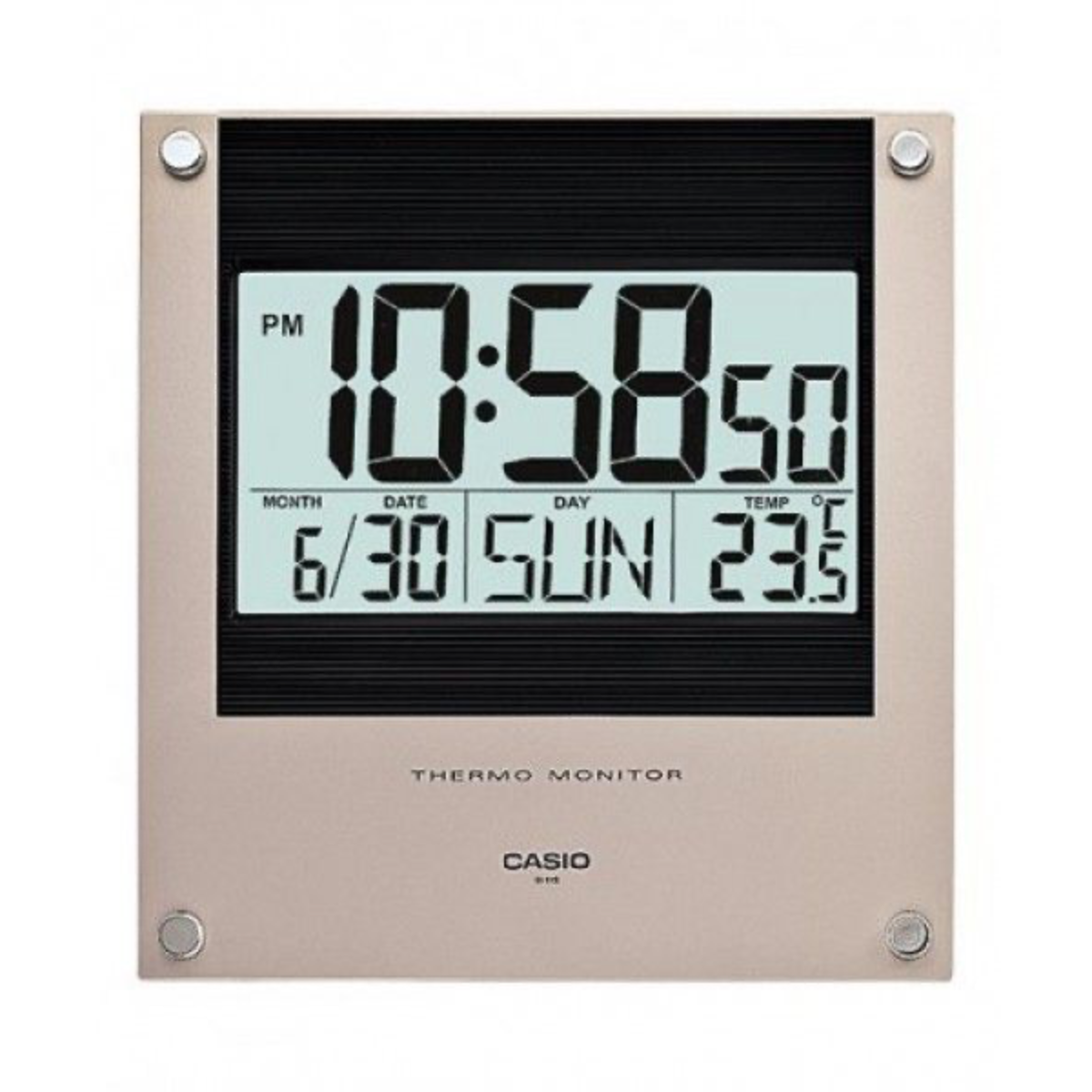 Casio led wall clock best sale