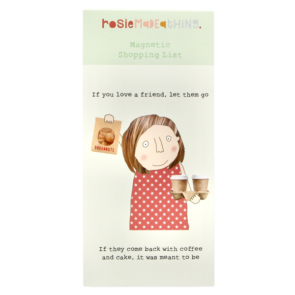 Magnetic List Pad - let them go