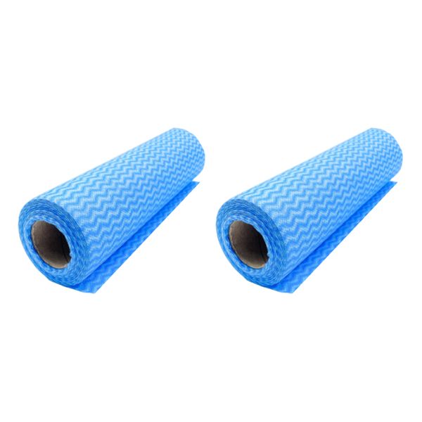 All Clear 25 Perforated Multi Purpose Cleaning Cloths - Pack of 2