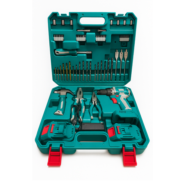 63-Piece Tool Set - For 21V Drill Driver