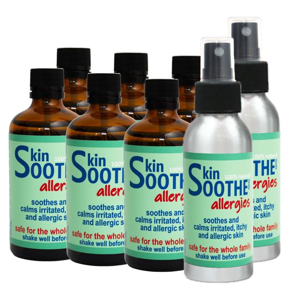 SkinSOOTHE Allergies (x8Eco) - soothes eczema, rash, itchy skin - 8x100ml