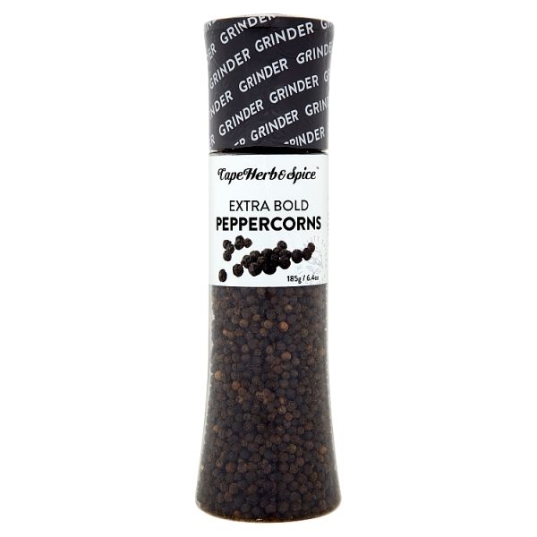 Cape Herb Black Pepper Grinder 185g