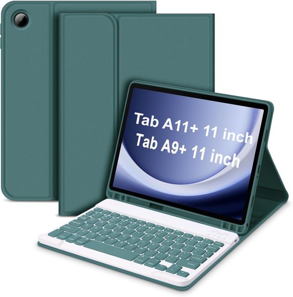 Bluetooth Keyboard Case Compatible with Samsung Galaxy Tab A9PlusA11Plus11