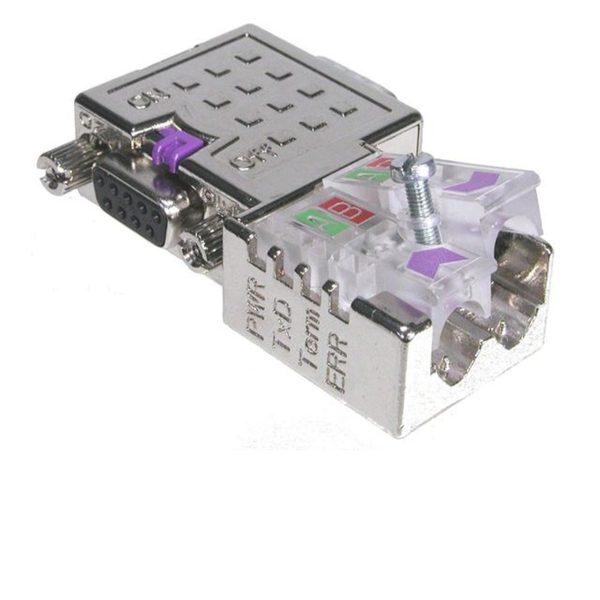 P972-0DP01 PROFIBUS 9-Pole Male D-Sub Connector 90 EasyConn