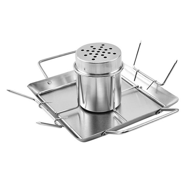 Stainless Steel Chicken Roasting Rack for BBQ Grill, Smoker or Oven