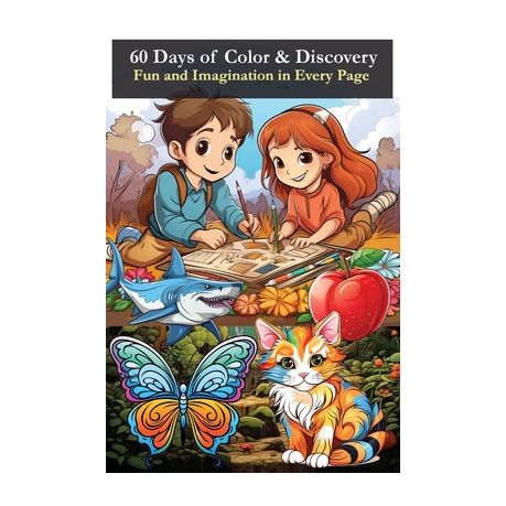 60 Days of Color Discovery Fun and Imagination in Every Page