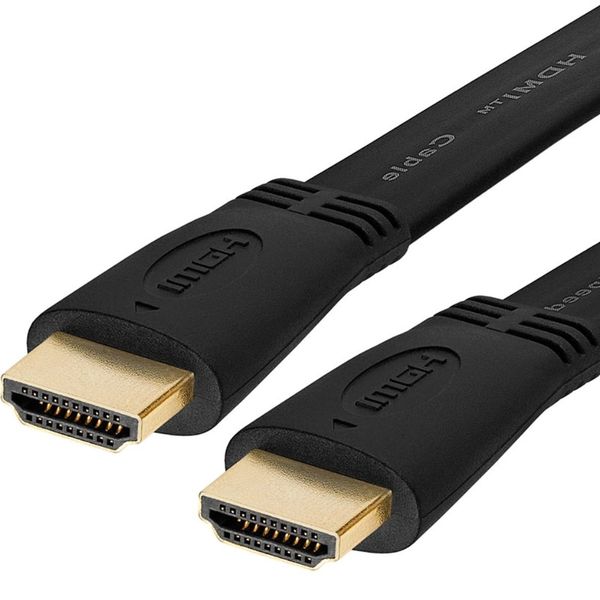 SlingTech 4K HDMI To HDMI Flat Cable 1080p -10m