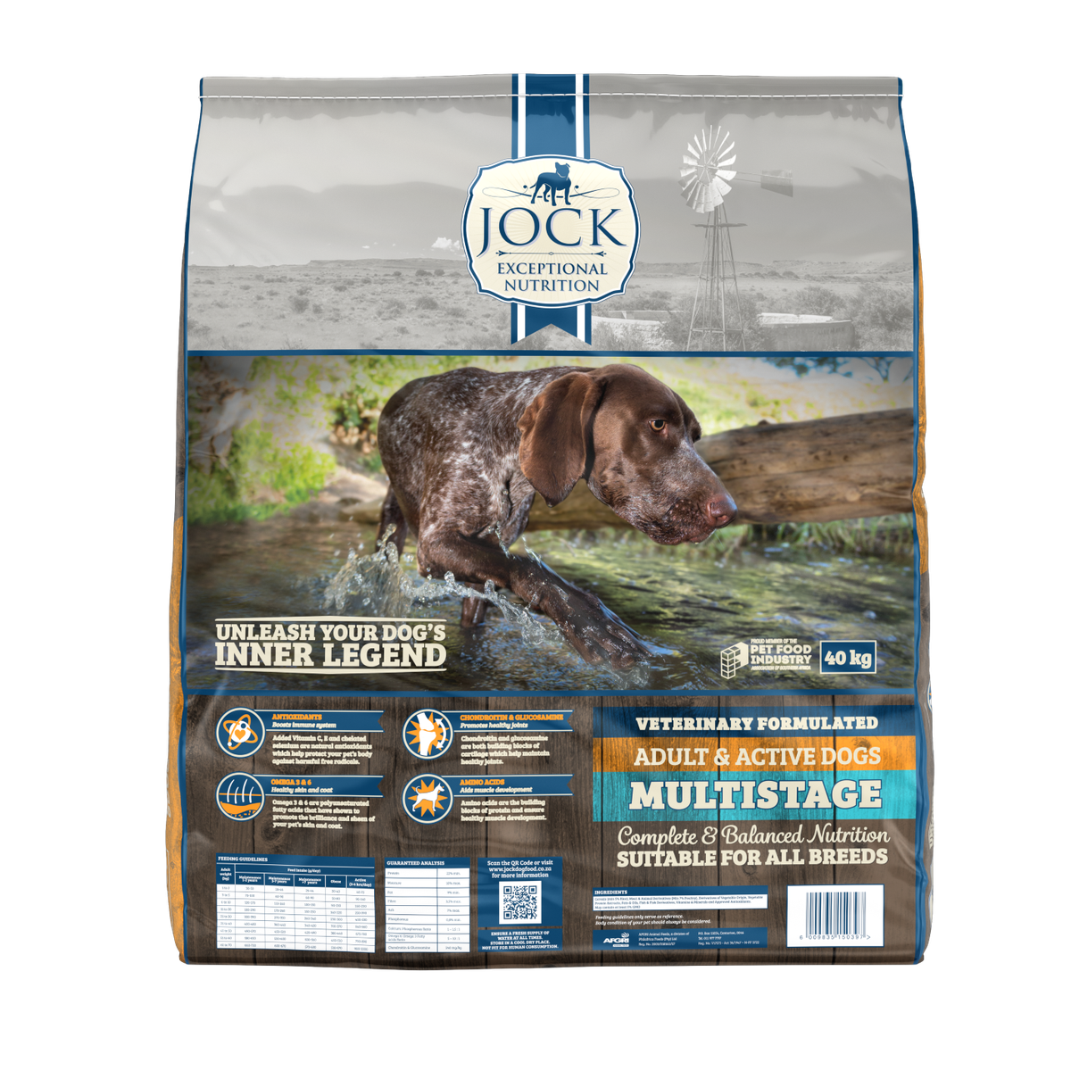 JOCK Multistage Dry Dog Food 40kg Shop Today. Get it Tomorrow