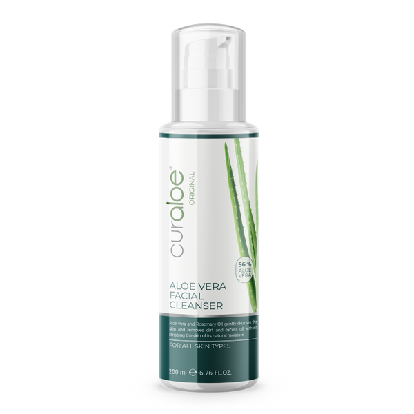Curaloe Facial Cleanser Gel 200ml - 56% Aloe Vera