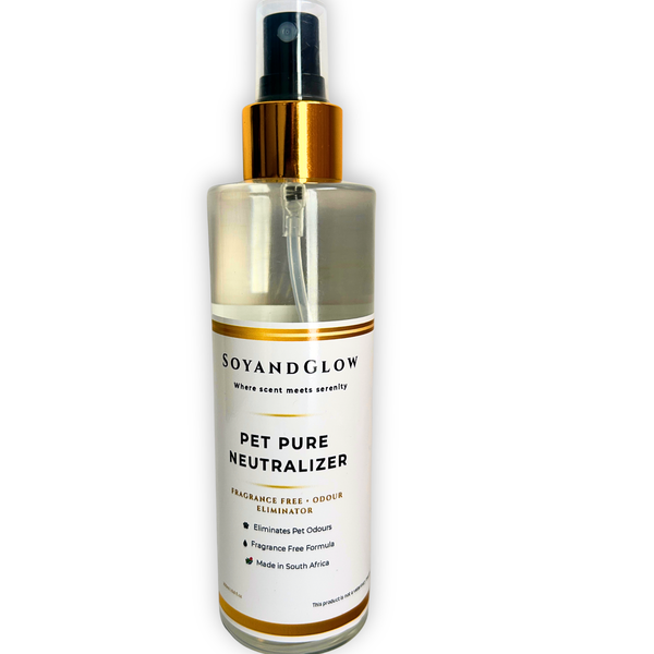 SoyandGlow Pet Pure Neutralizer- Fragrance-Free Odour Eliminator (200ml)