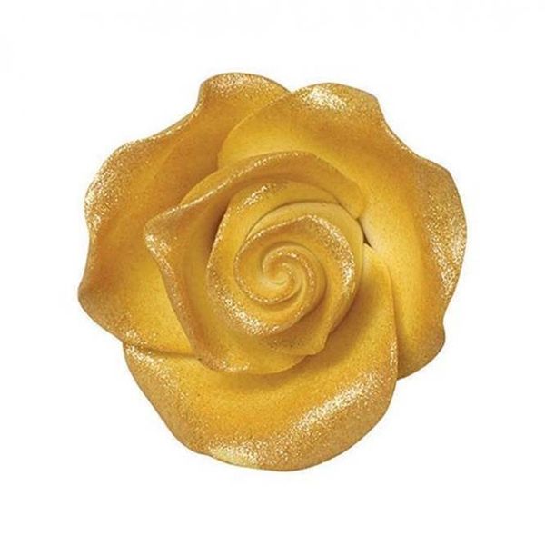 Culpitt 38mm 20 Medium Edible Sugar Soft Roses For Wedding Cake Decoration