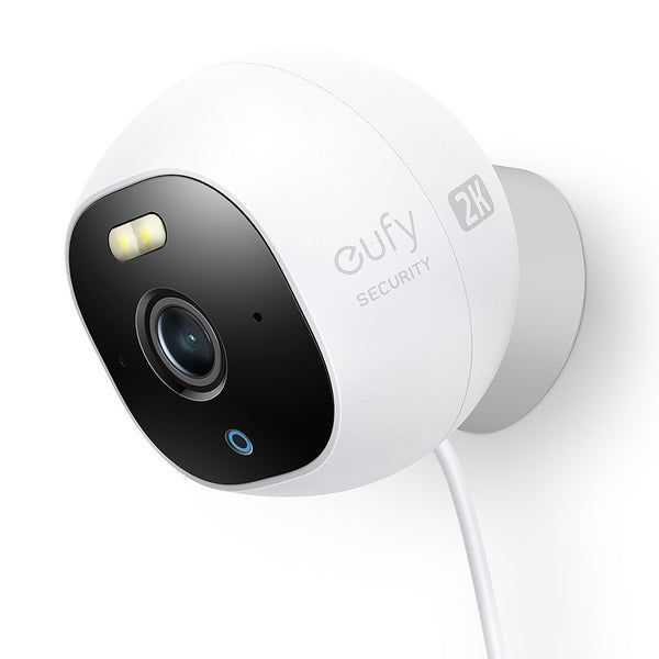 Eufy Solo 2K Outdoor Weatherproof Wired Camera C24 - White