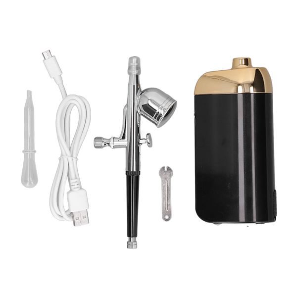USB Charging Cordless Facial Mist Sprayer Black
