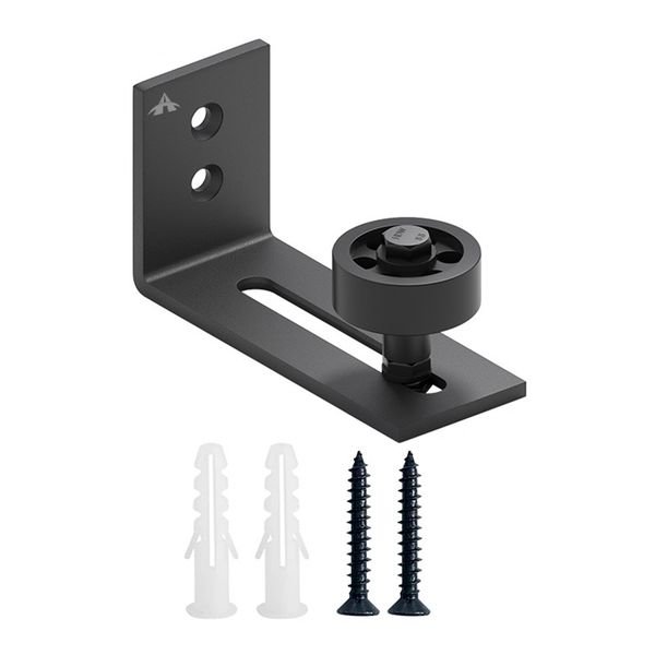 Brushed Metal Sliding Barn Door Stopper