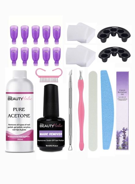 The BeautyHolic All In One Nail Soak Off Kit