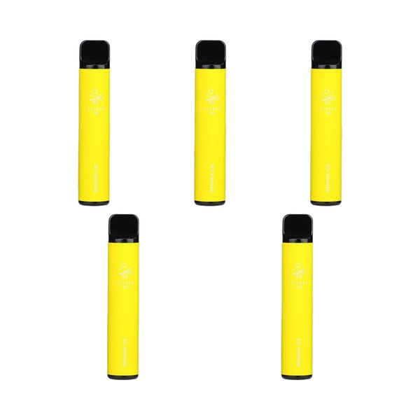 Elf Bar MMF 1500 Puffs Disposable Vape Bar - Banana (Pack of 5)