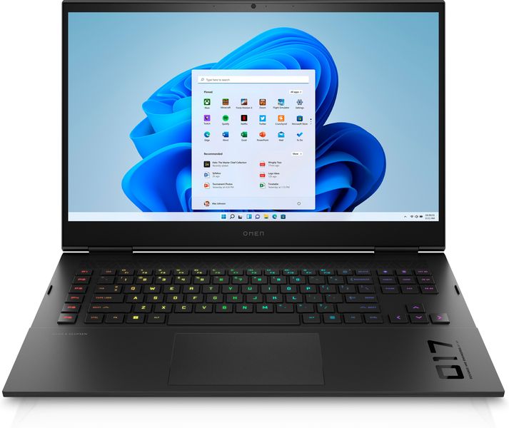 HP Omen 17, 17.3", 12th gen Intel Core i9, 16GB RAM, 1TB SSD, 16GB GFX