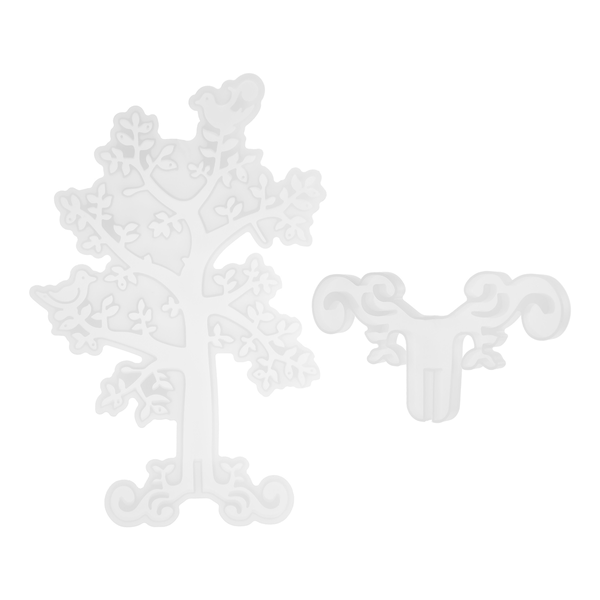 Jewelry Tree Organizer Resin Molds for Casting Ring Holder